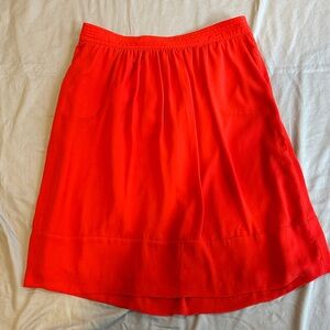 Vibrant Red Skirt - size 10